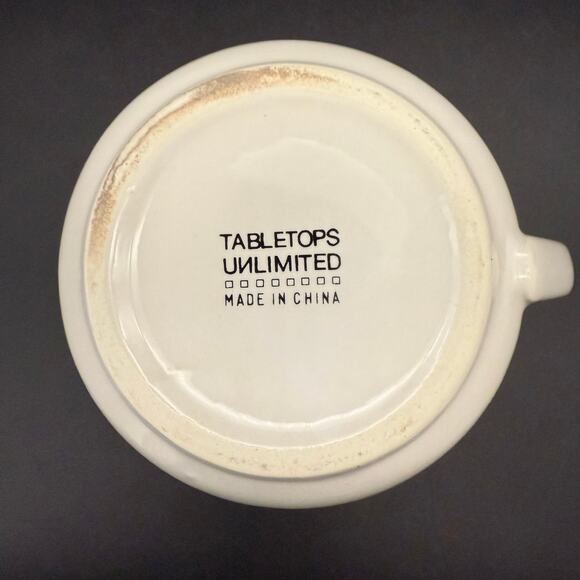 Vintage Chicken Soup Recipe Tabletops Unlimited Ceramic Soup Mug Bowl - Picture 7 of 9